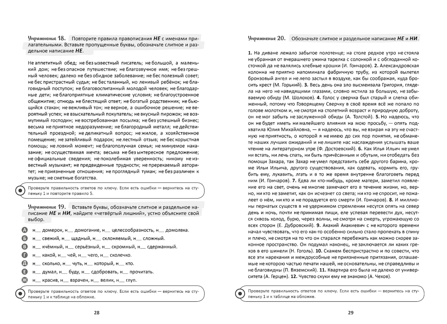 Русский язык на 100 баллов. Правописание НЕ и НИ