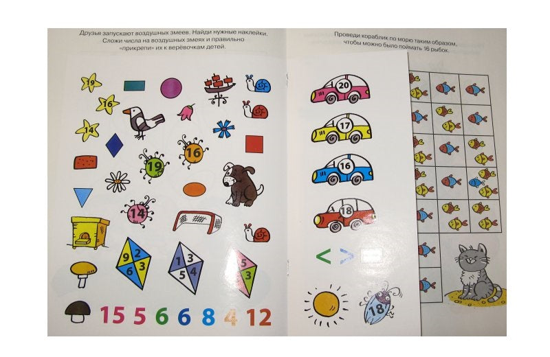 Цифры и счет (5-6 лет)