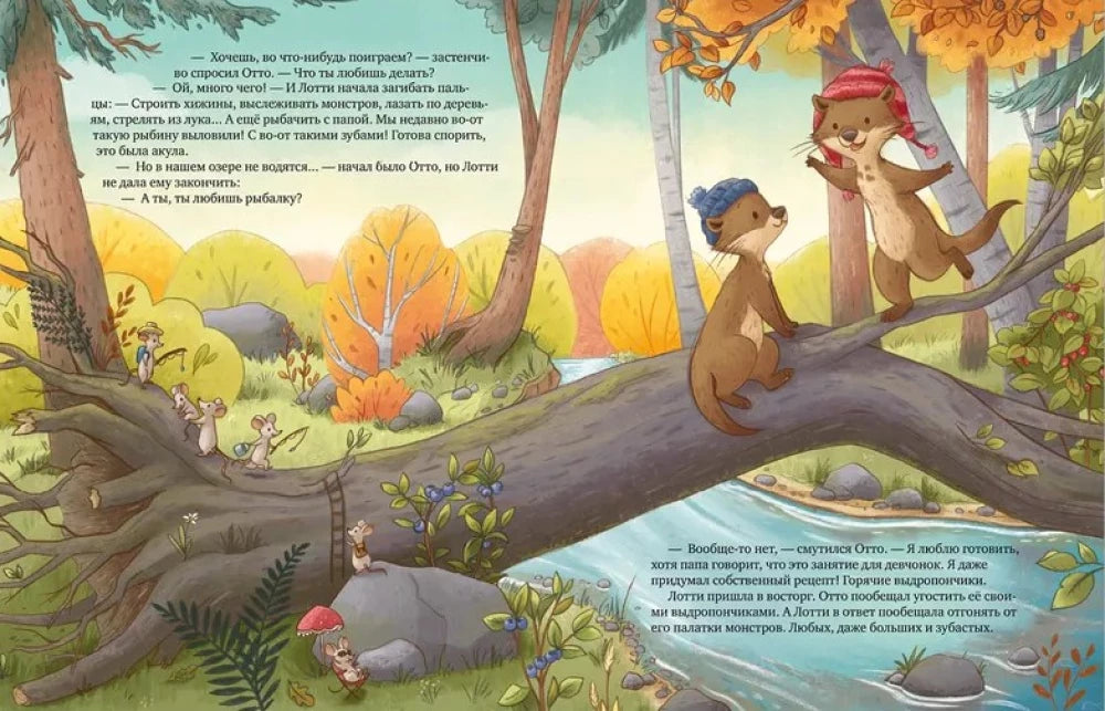 Книжки-картинки. Лотти и Отто. История для мальчишек и девчонок