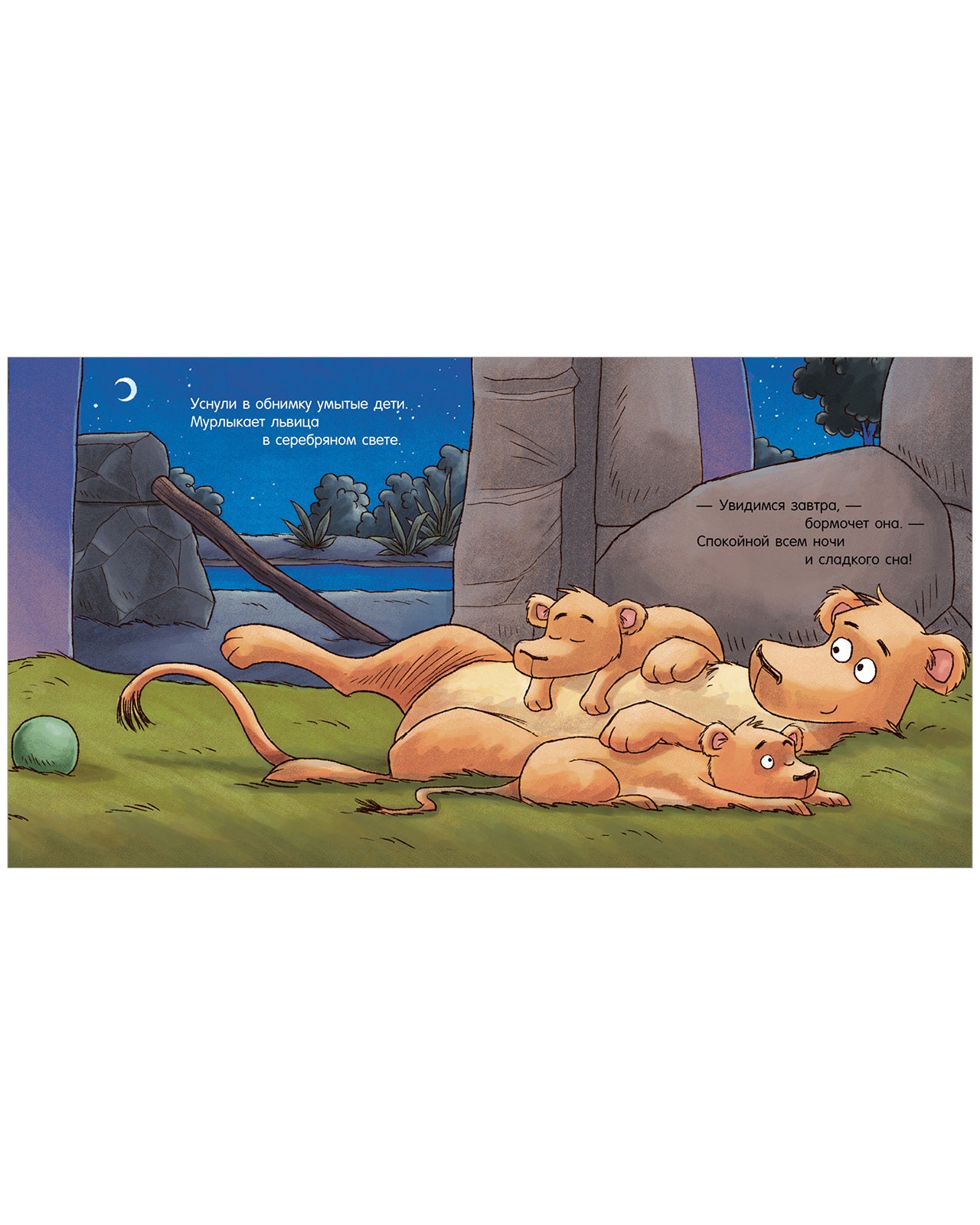 Сказка на ночь. Спокойной ночи, зоопарк!/Мендес Н.