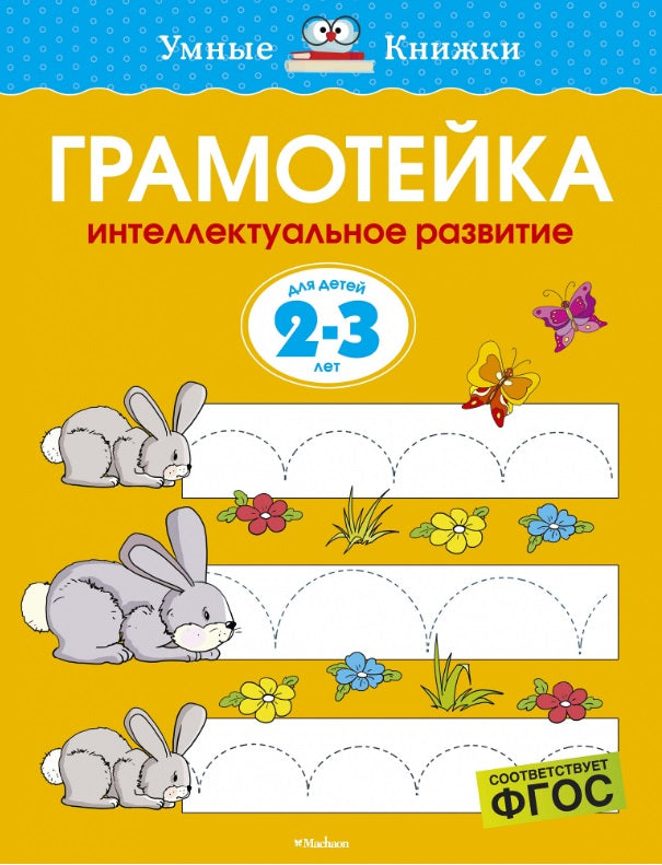 Грамотейка. Интеллектуальное развитие детей 2-3 лет.