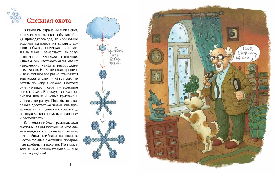 Книжка про снежинки. О. Дворнякова. 6+ (6-е изд.)